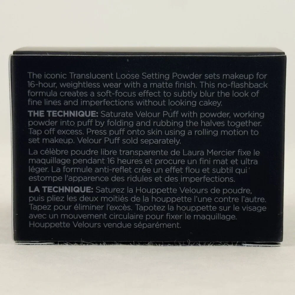 Laura Mercier Translucent Loose Setting Powder 29g Matte Finish Finishing NEW
